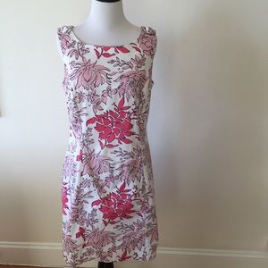 Brooks Brothers floral sheath dress - size 6